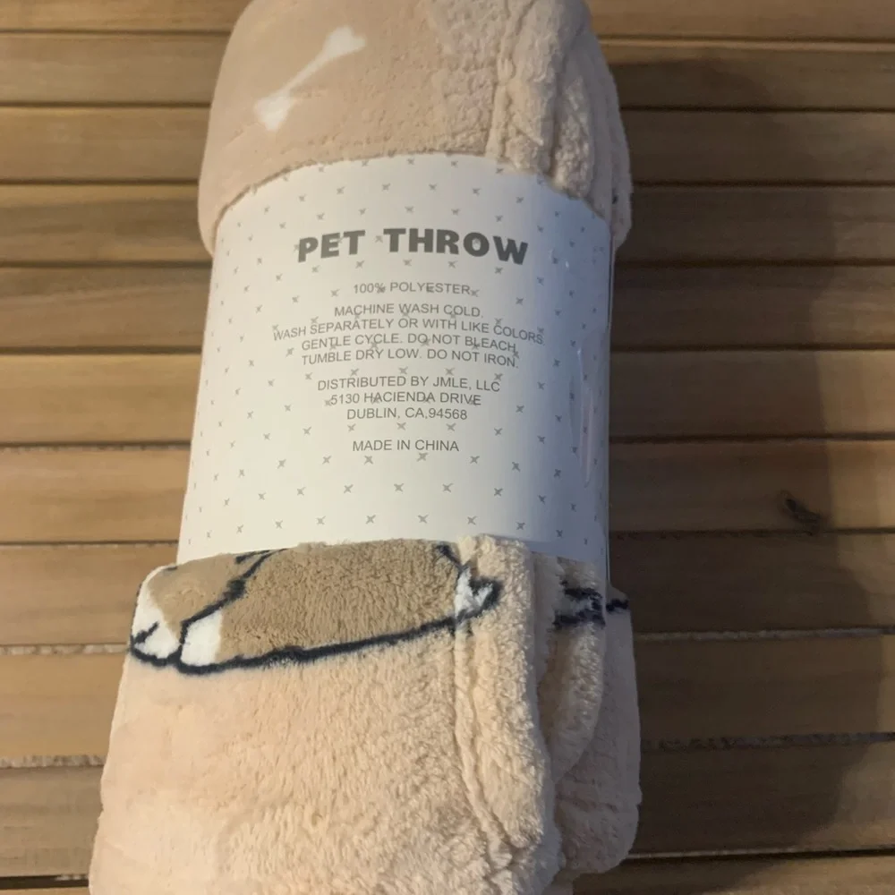 Tan Dog Bedding Blanket